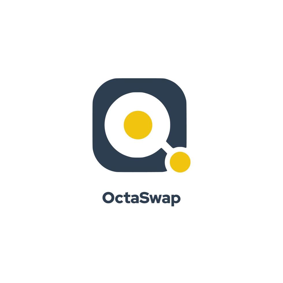 Octaswap - Incorporates a Letter O Vector Logo Design Template, Featuring an Abstract Letter O Logotype Concept.