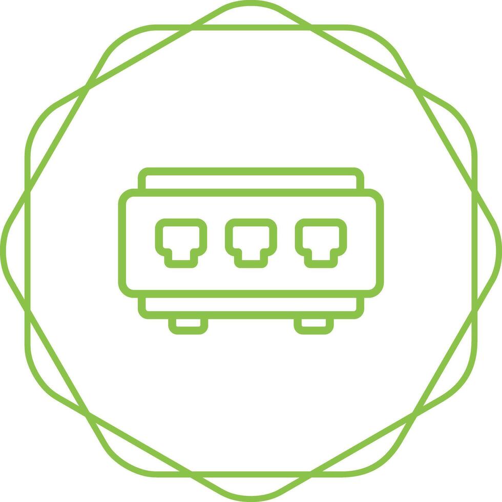 Network Switch Vector Icon