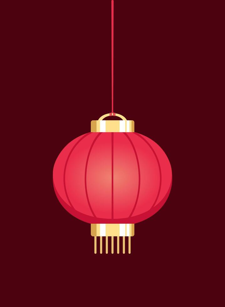 rojo colgando chino linterna, lunar nuevo año y mediados de otoño festival decoración gráfico. decoraciones para el chino nuevo año. chino linterna festival. vector