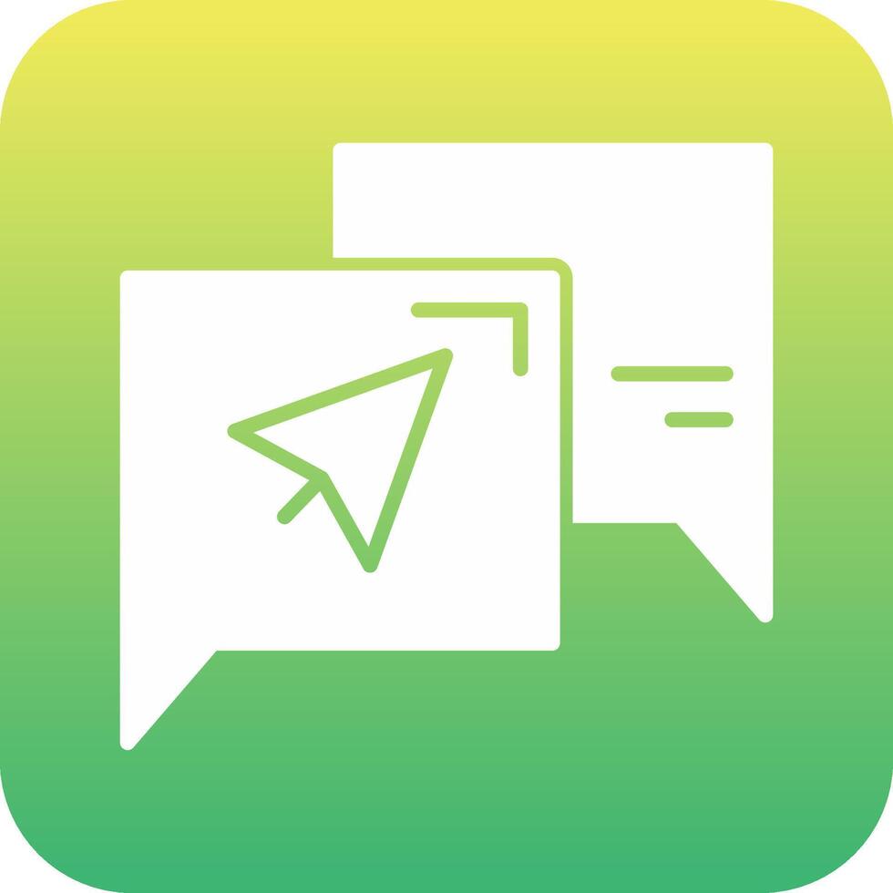 Paper Plane Vector Icon