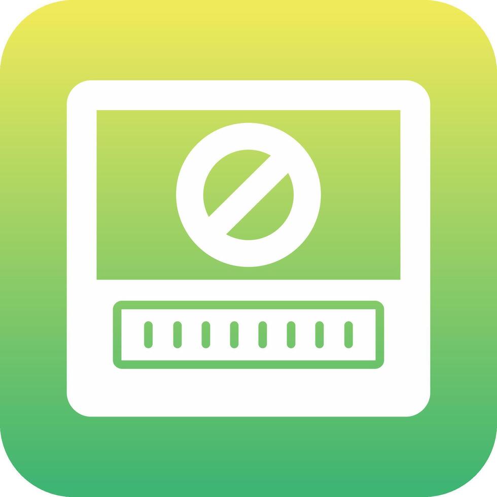 Stop Vector Icon