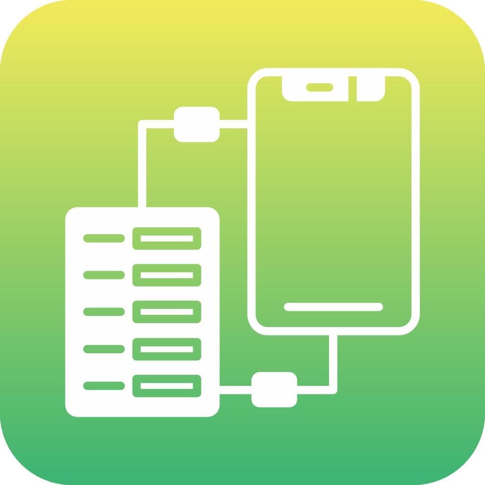 Data Transfer Vector Icon