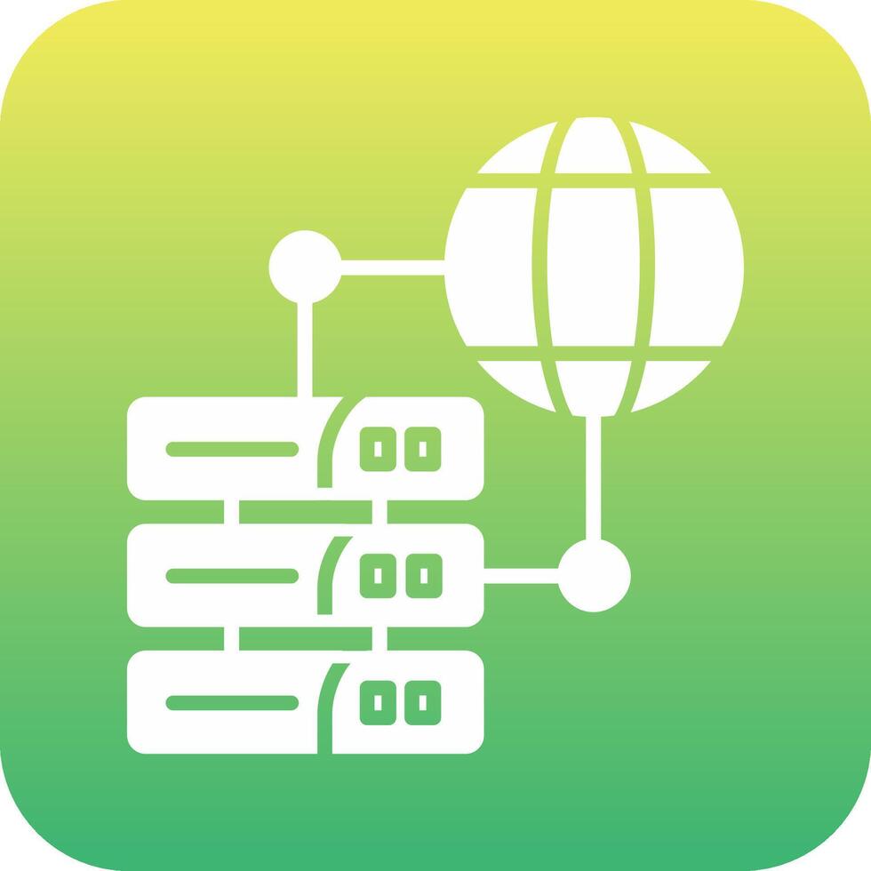 Web Hosting Vector Icon