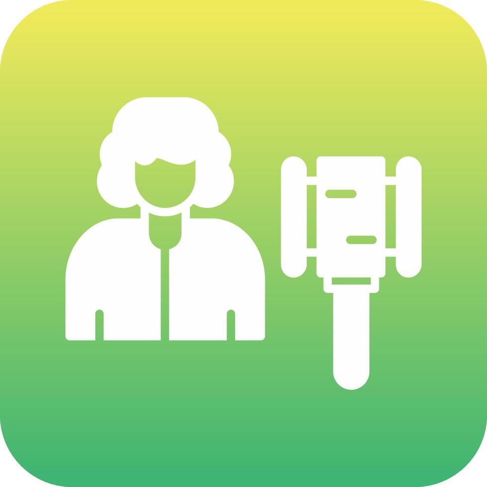 Judge Vector Icon