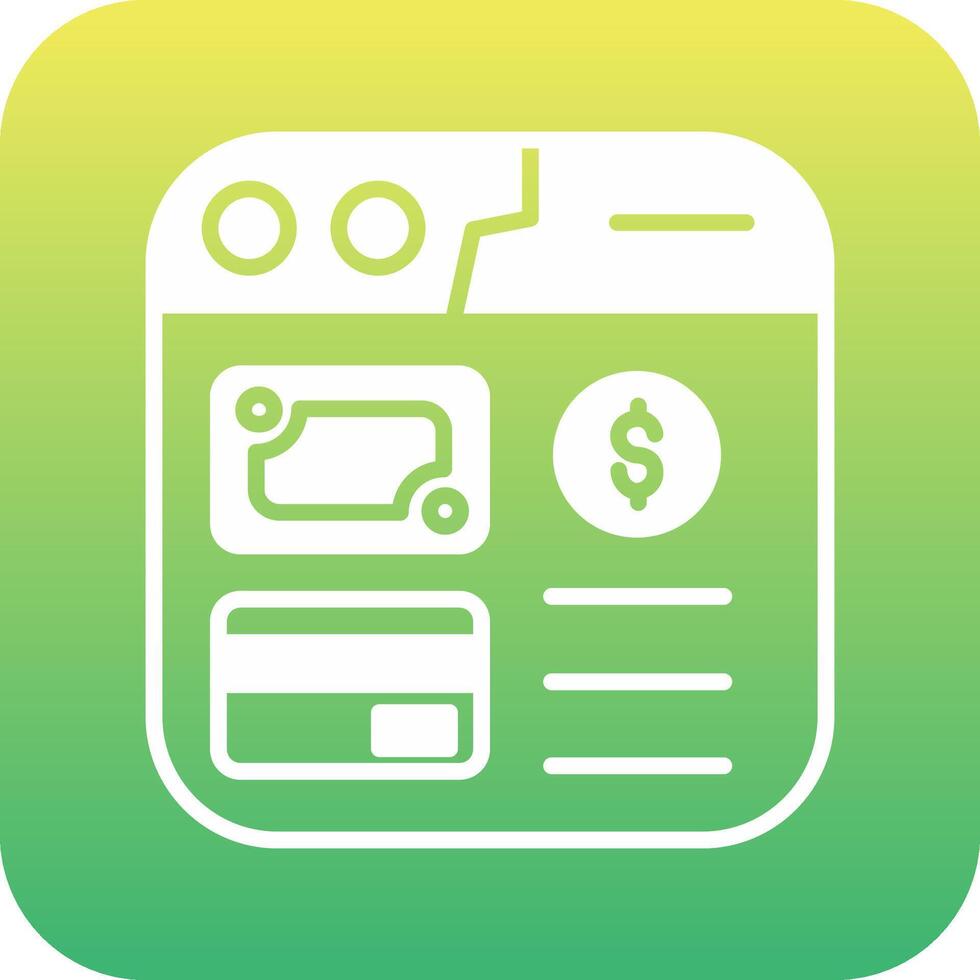 Online Payment Vector Icon