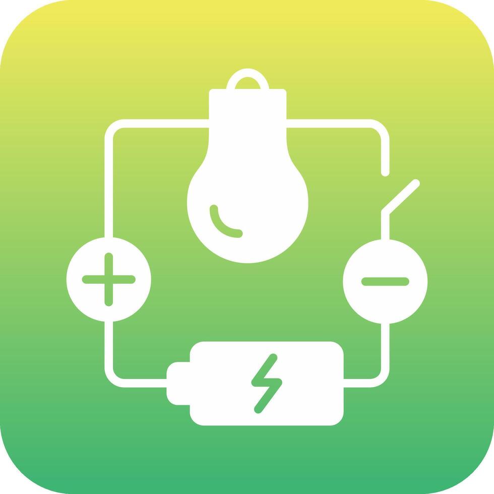 icono de vector de circuito eléctrico