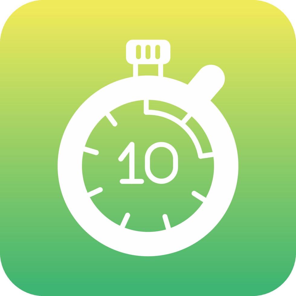 Stopwatch Vector Icon