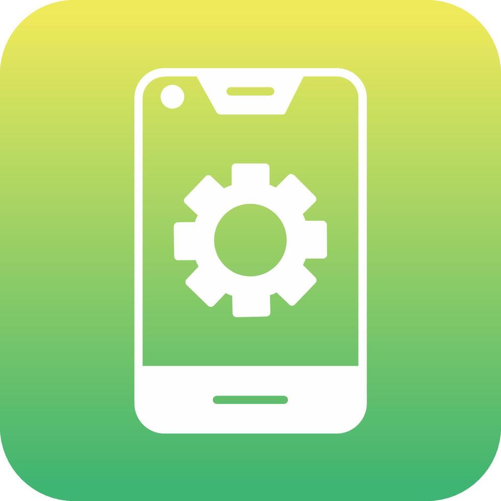 Smartphone Settings Vector Icon