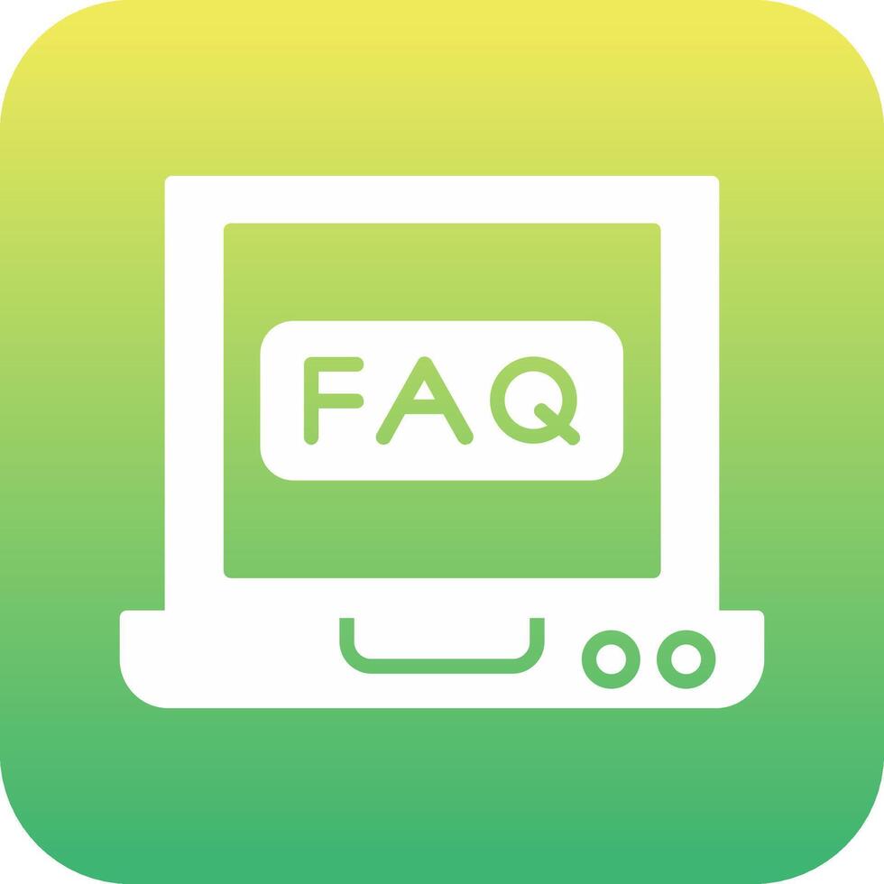 Faq Vector Icon