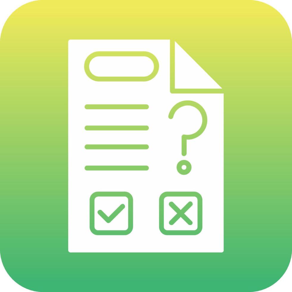 Question Vector Icon