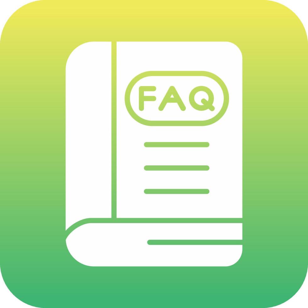 Faq Vector Icon