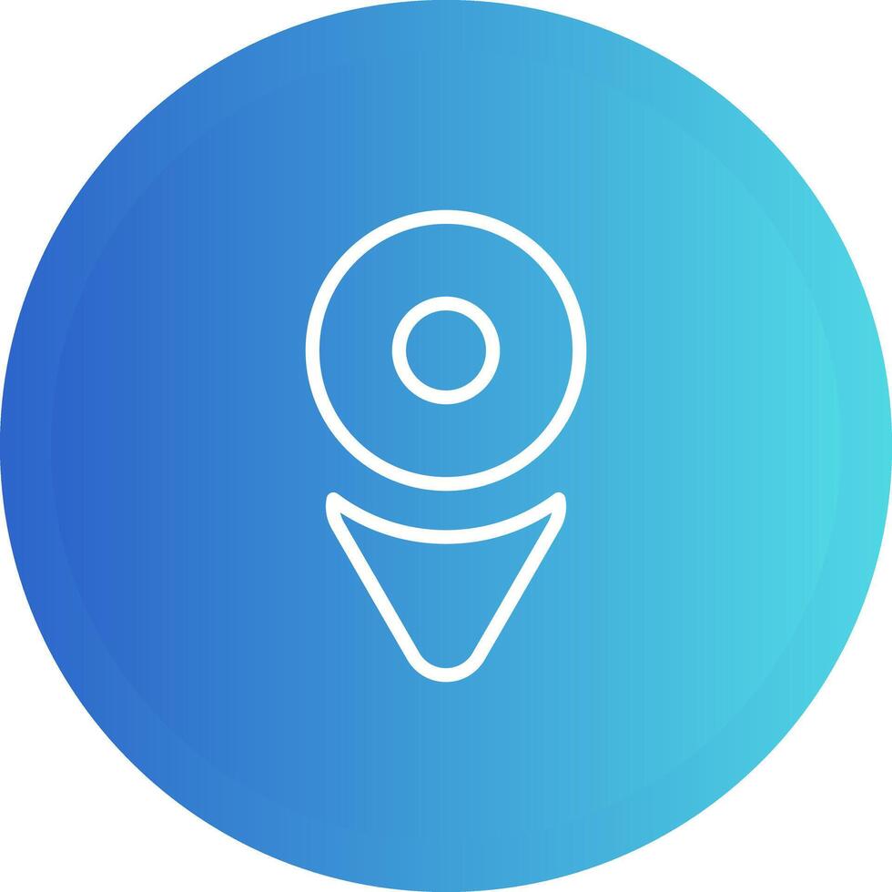 Scroll Down Vector Icon