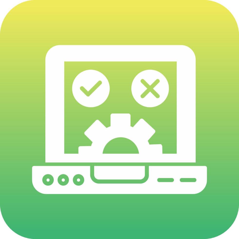 Tested Vector Icon