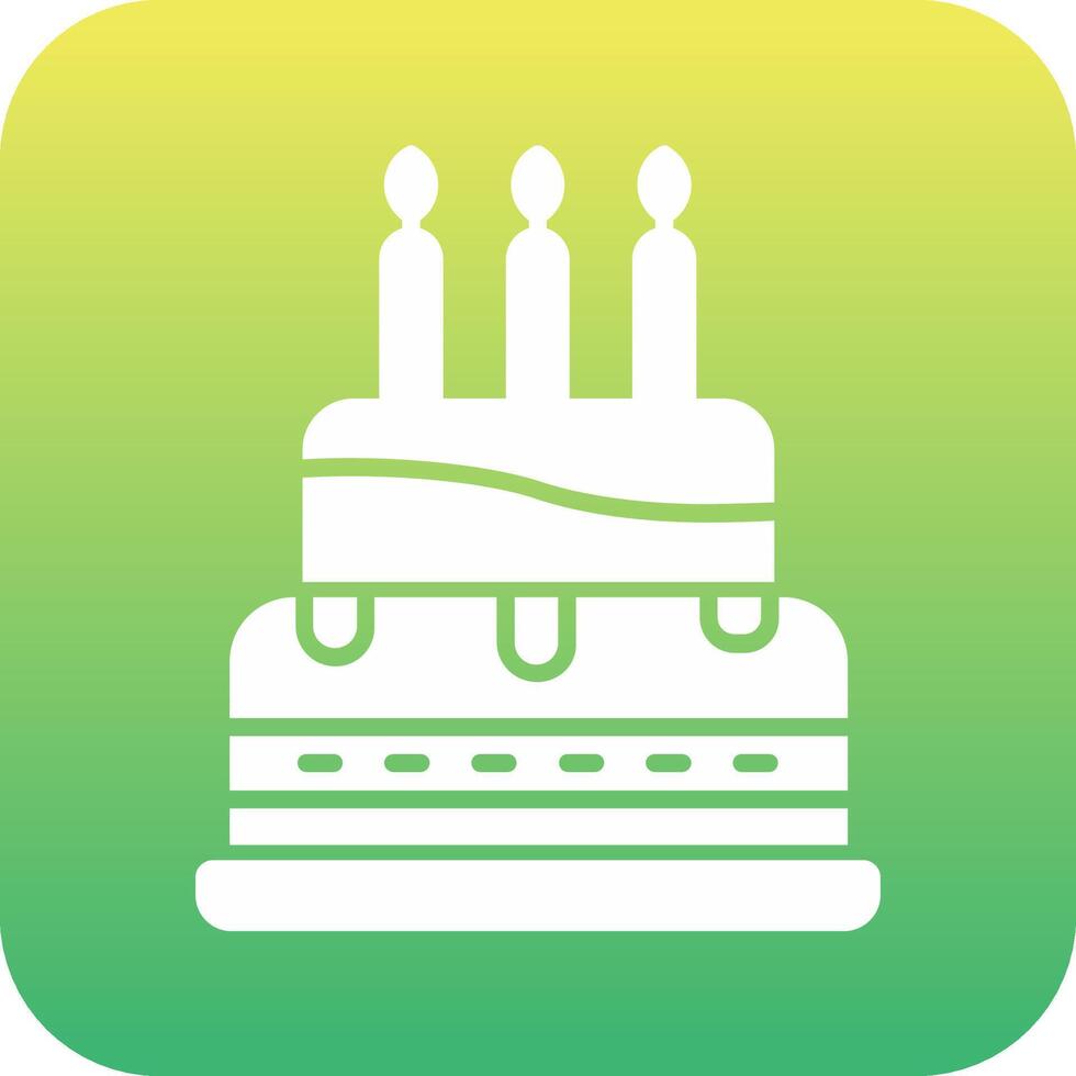 Birthday Cake Vector Icon