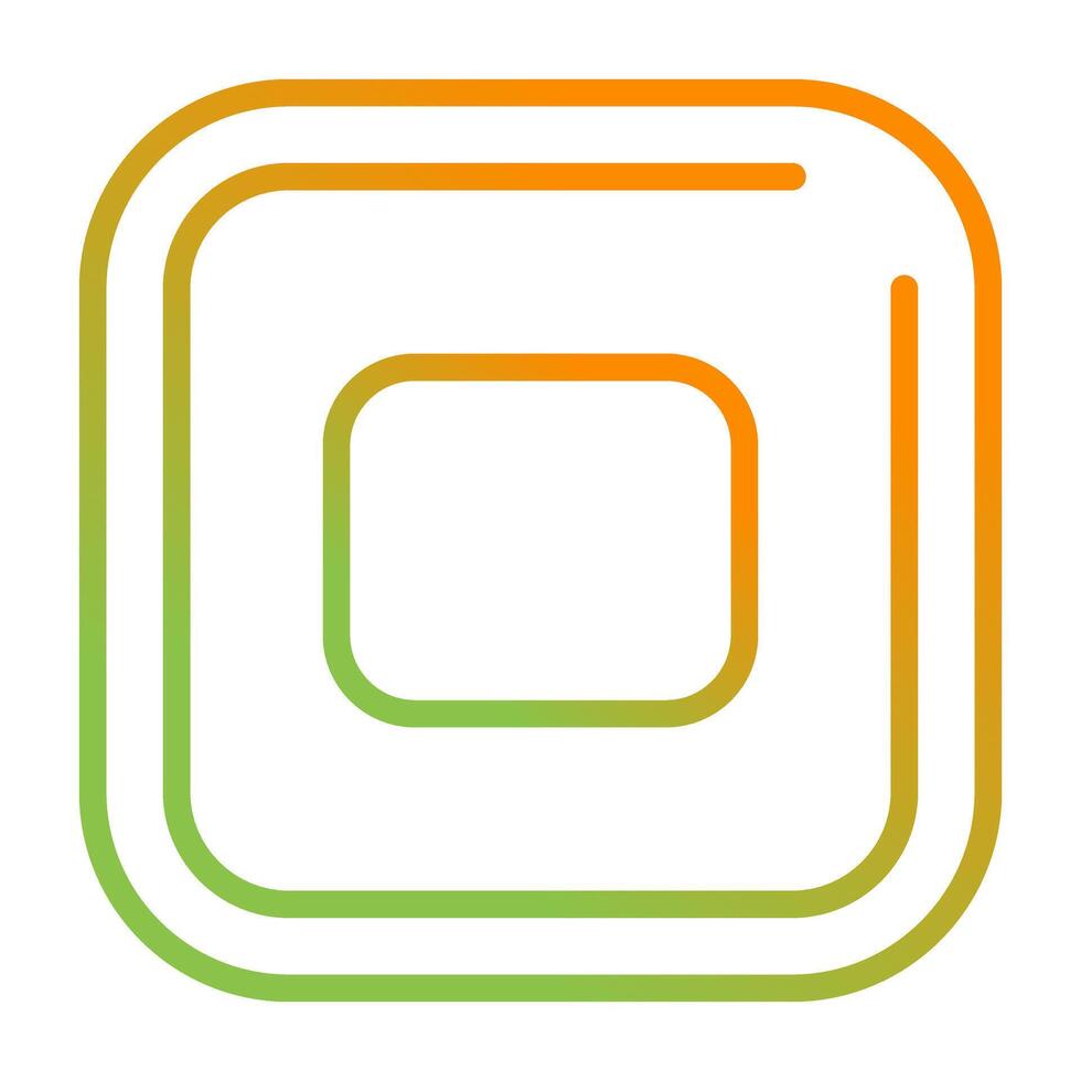 Stop Square Vector Icon