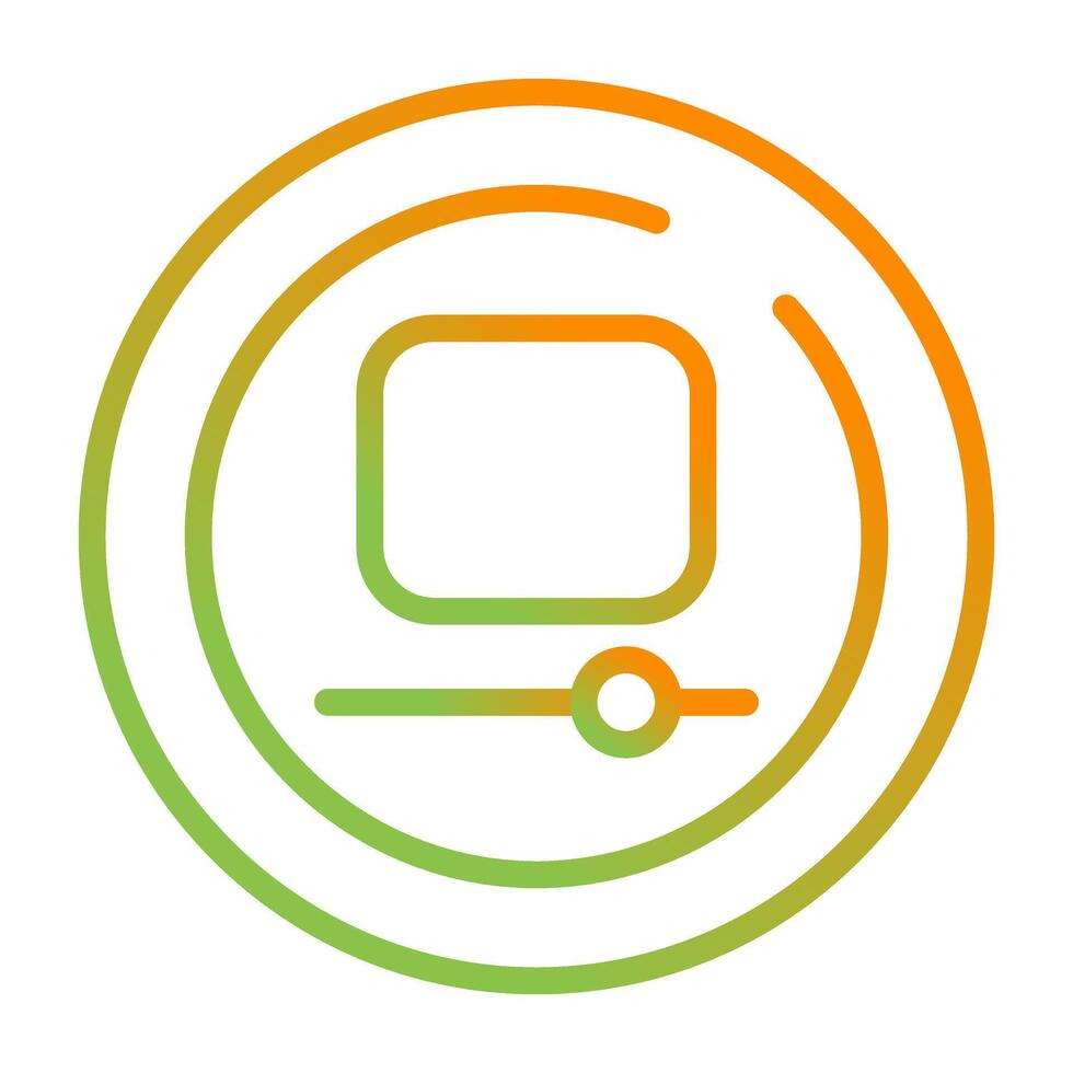 Video Stop Circle Vector Icon