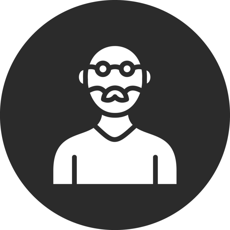 Old Man Vector Icon