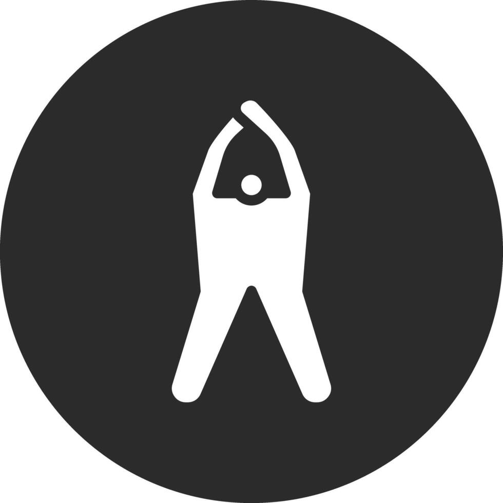 Person Exercising Vector Icon