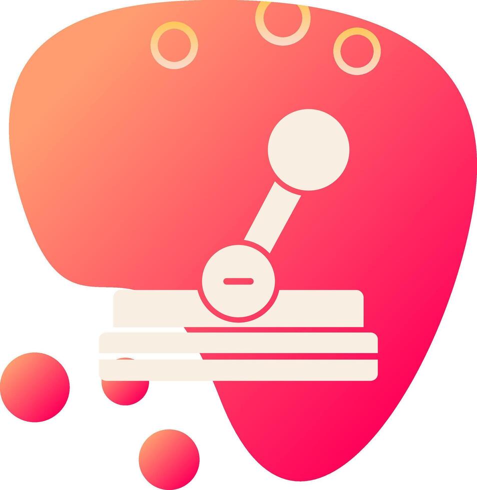 Control Lever Vector Icon