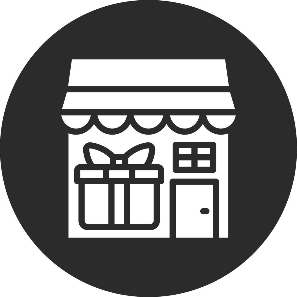 Gift Shop Vector Icon