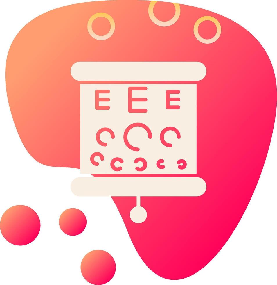 Eye Test Vector Icon
