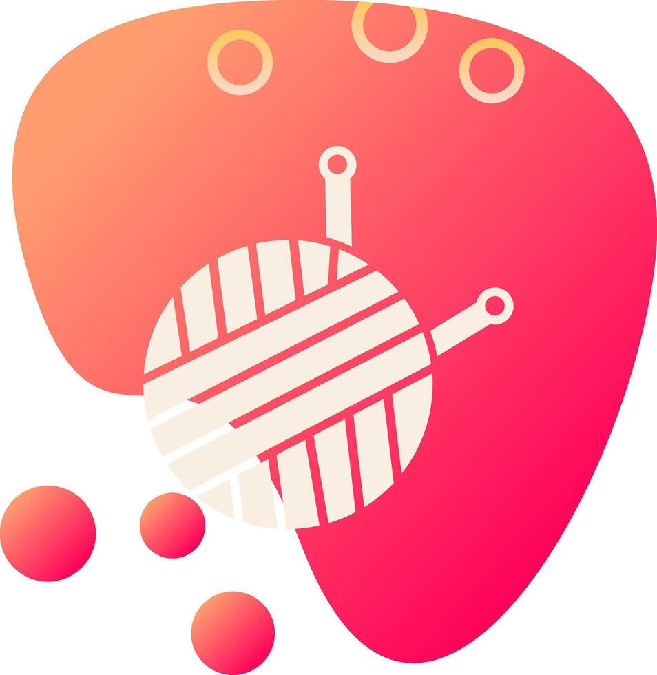 Knitting Vector Icon