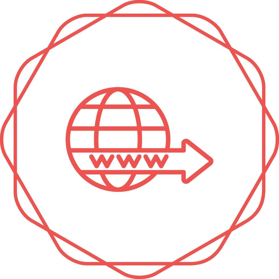 Domain Forwarding Vector Icon