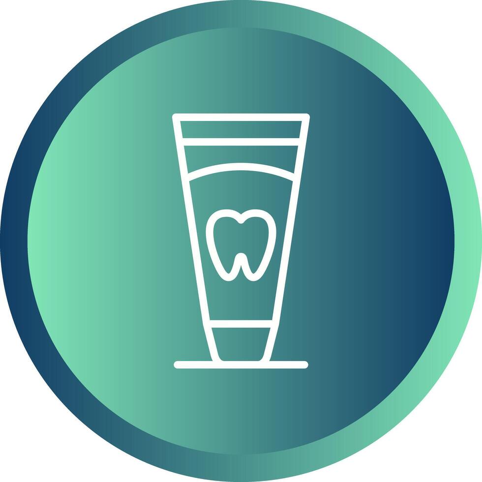 Toothpaste Vector Icon