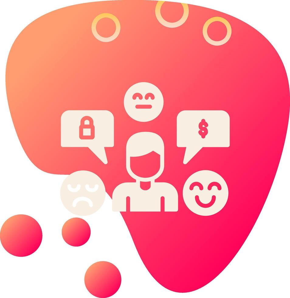 Customer Behavior Vector Icon