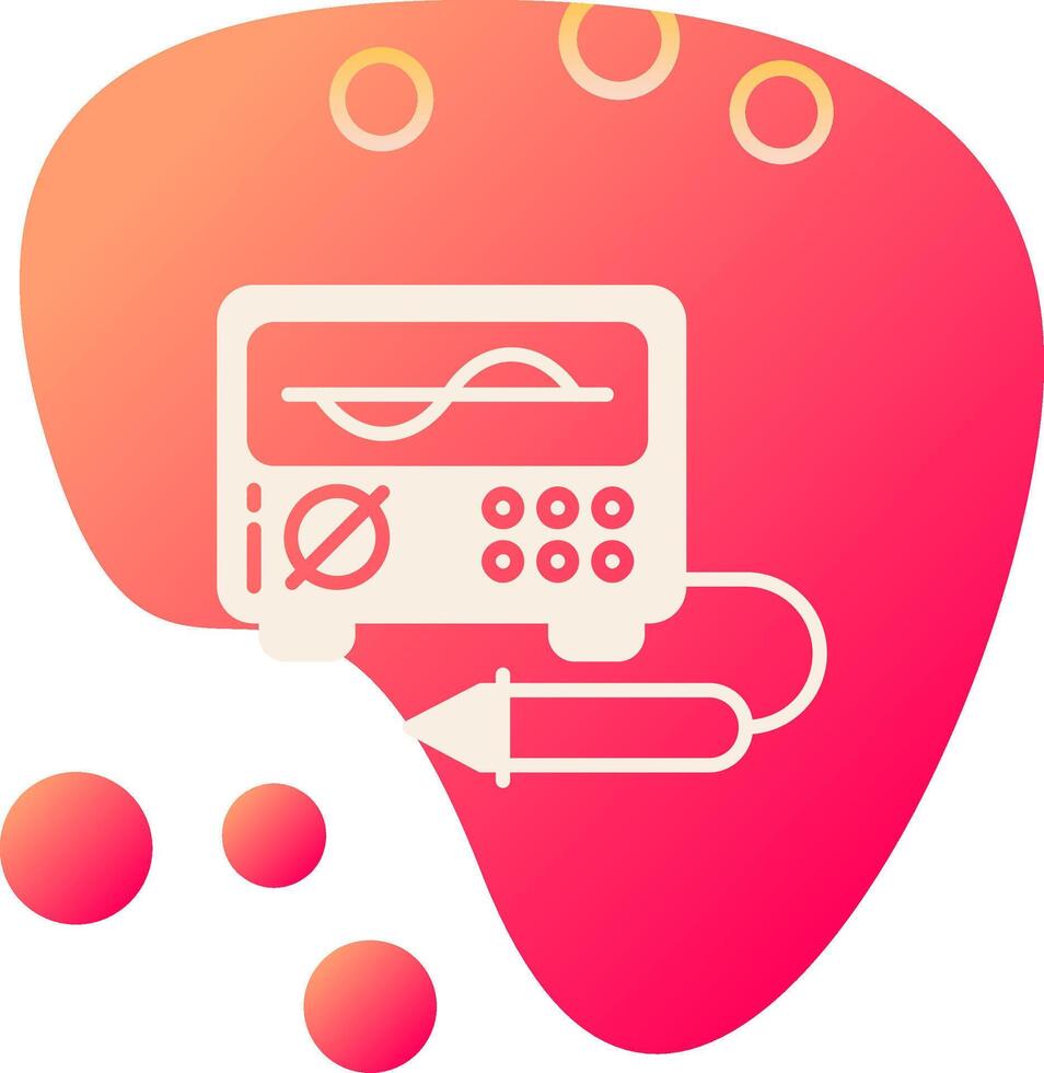 Oscilloscope Vector Icon