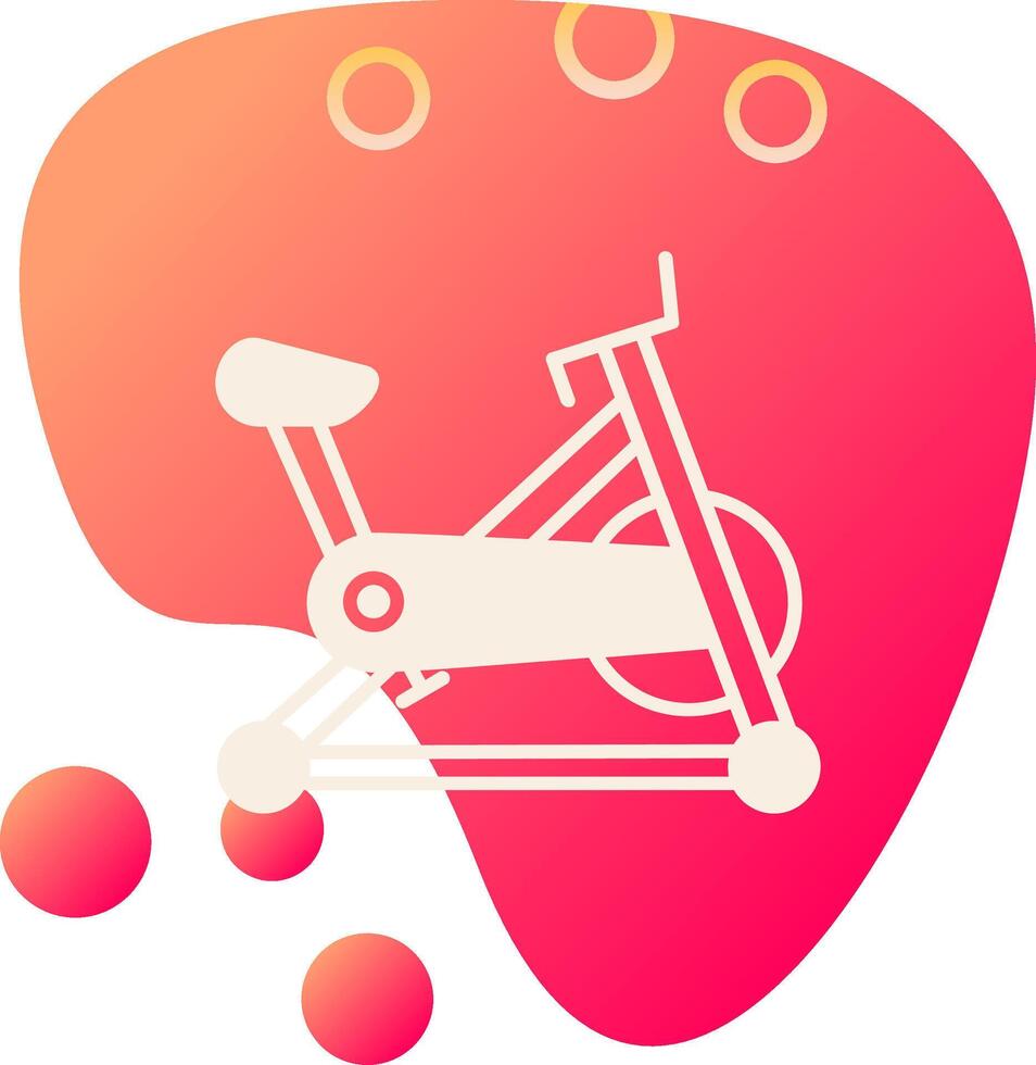 Stationary Bike Vector Icon