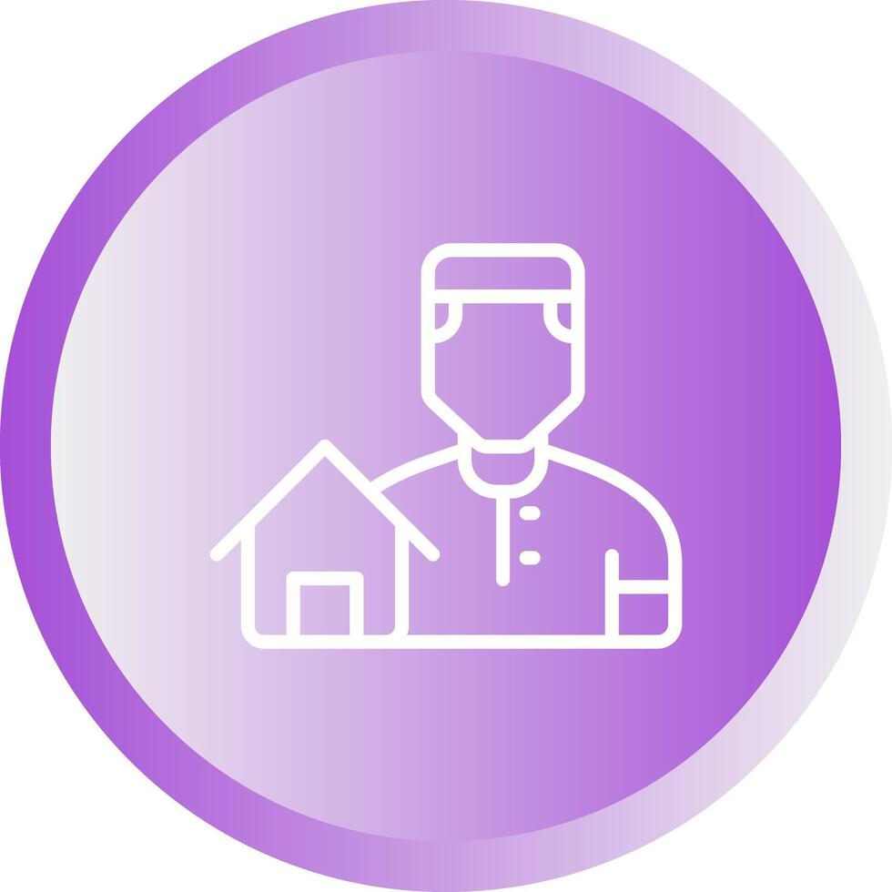 House Owner Vector Icon