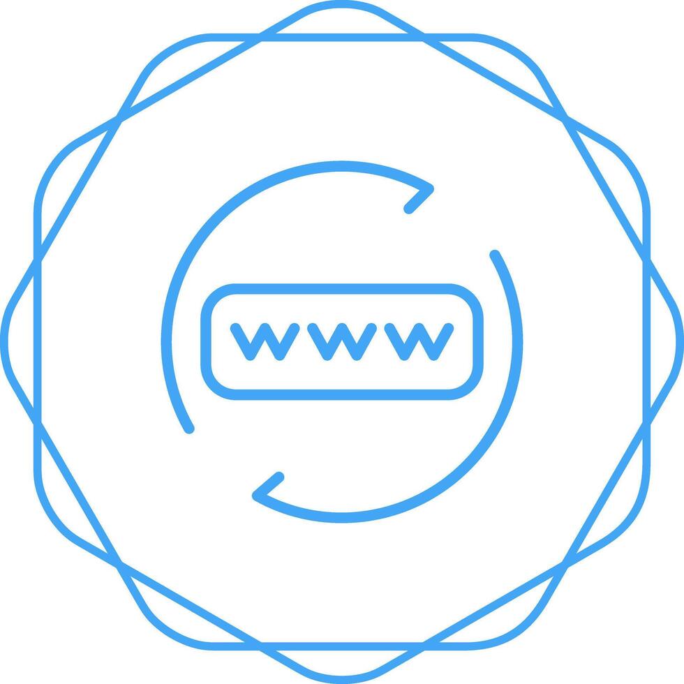 Domain Renewal Vector Icon