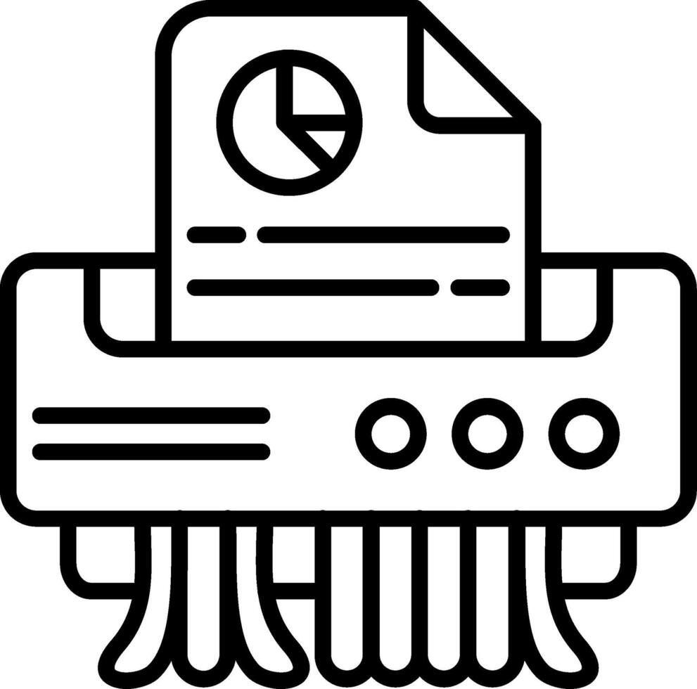 Shredder Vector Icon