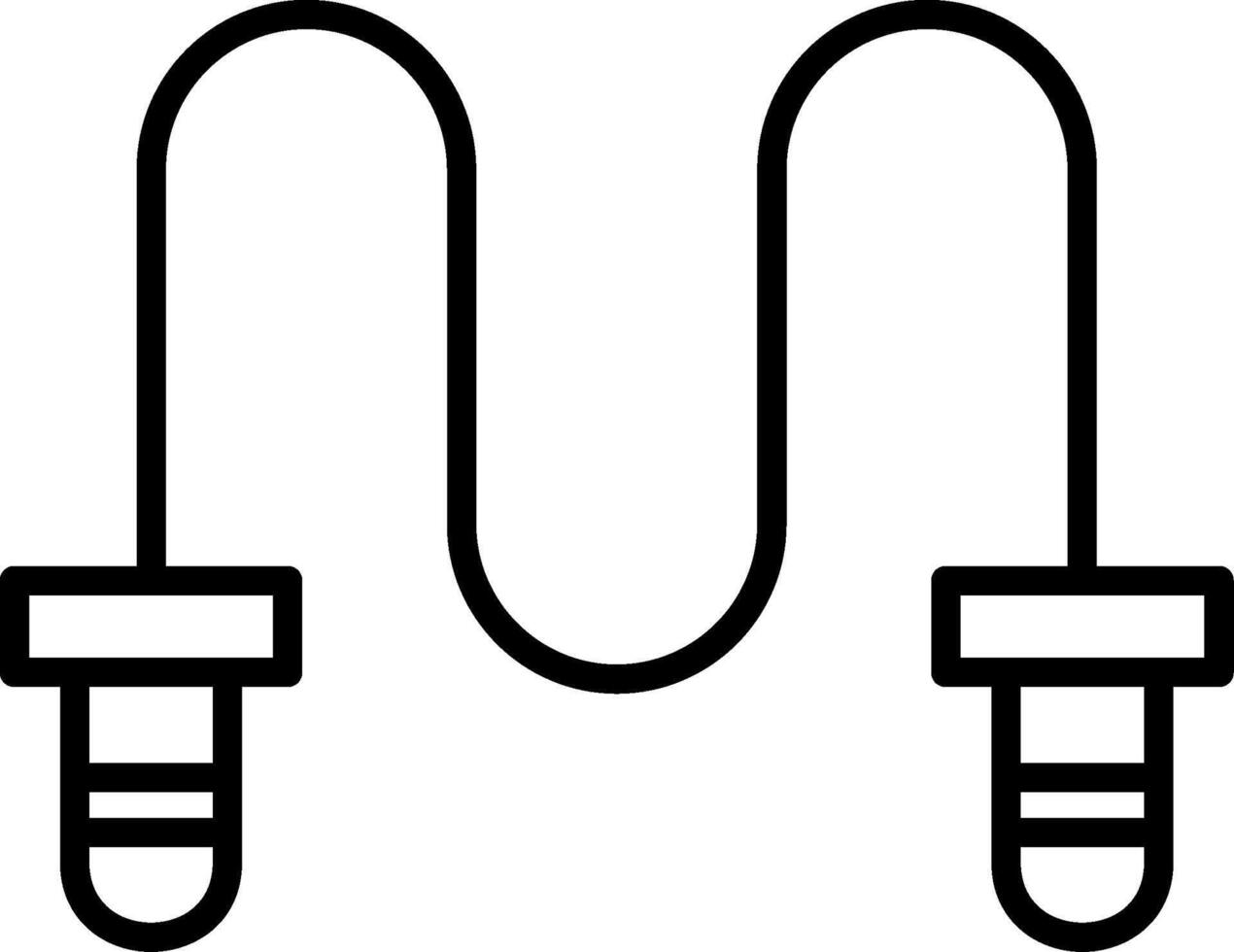 Jumping rope Vector Icon