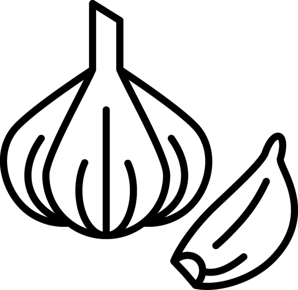 Garlic Vector Icon