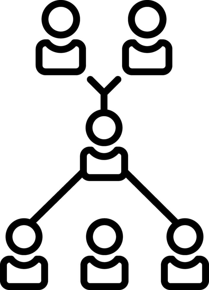 Hierarchy Vector Icon