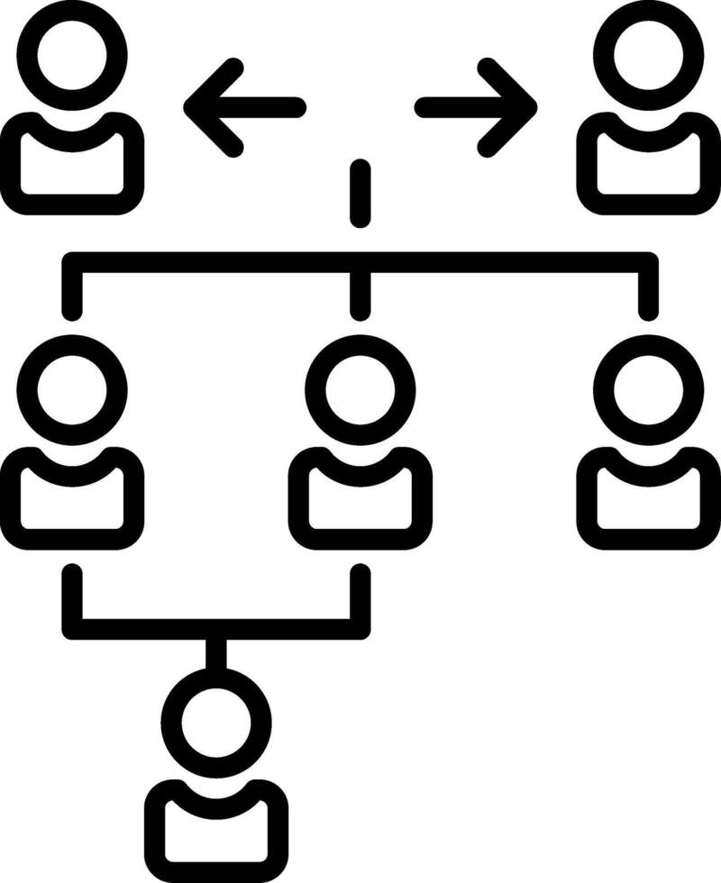 Hierarchy Vector Icon
