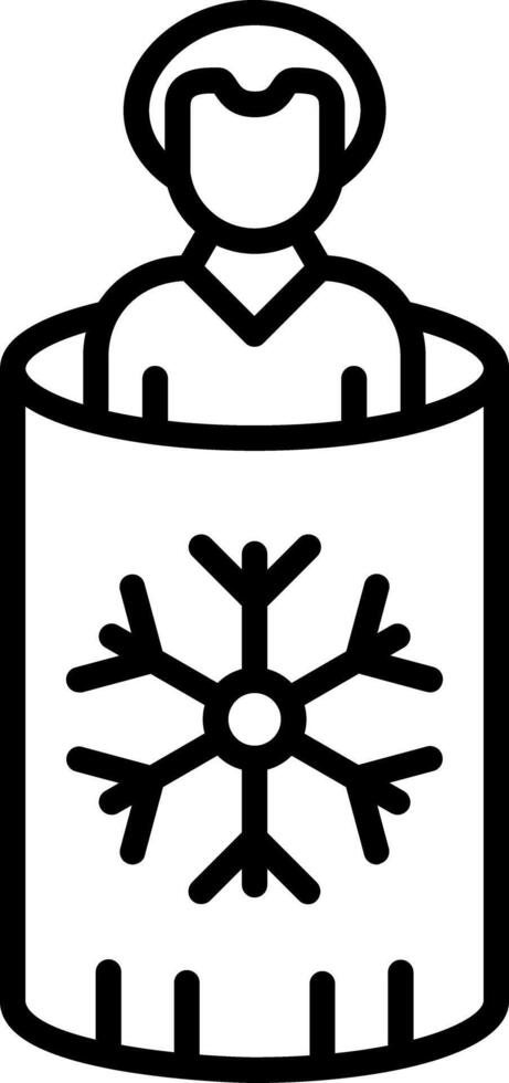 Cryotherapy Vector Icon