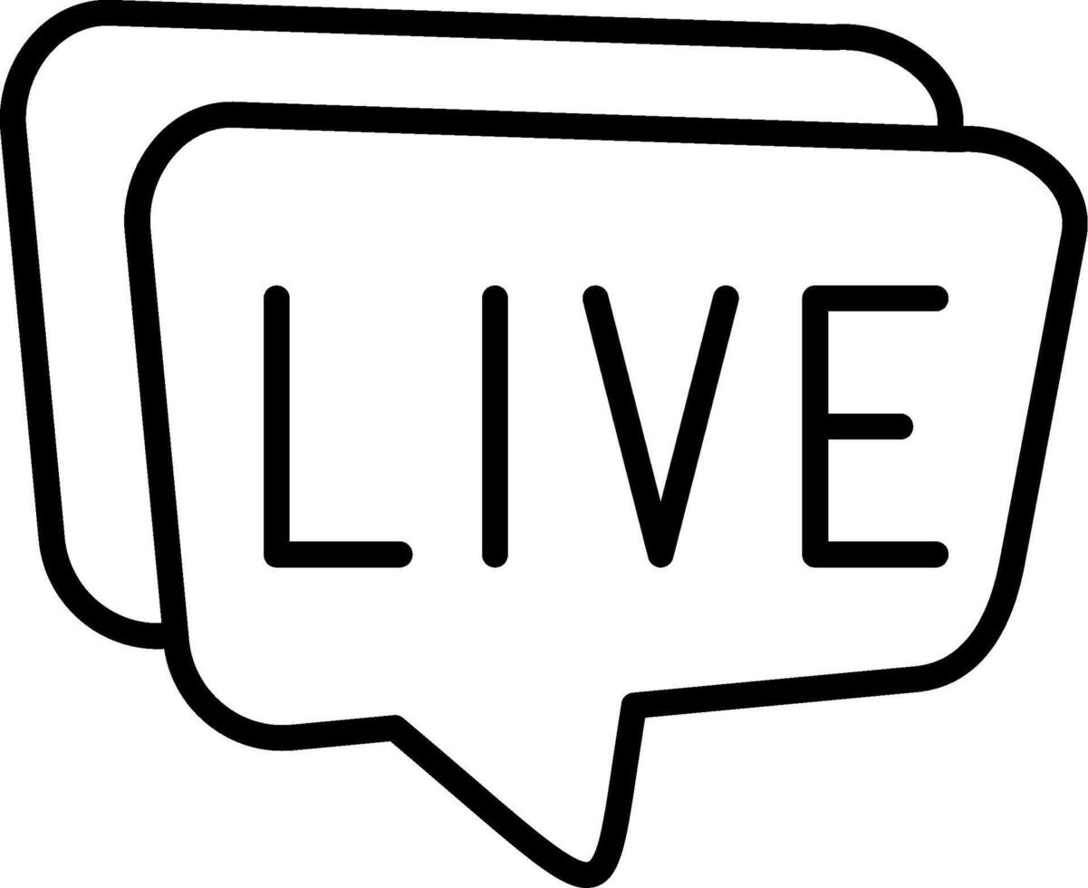 Live Chat Vector Icon