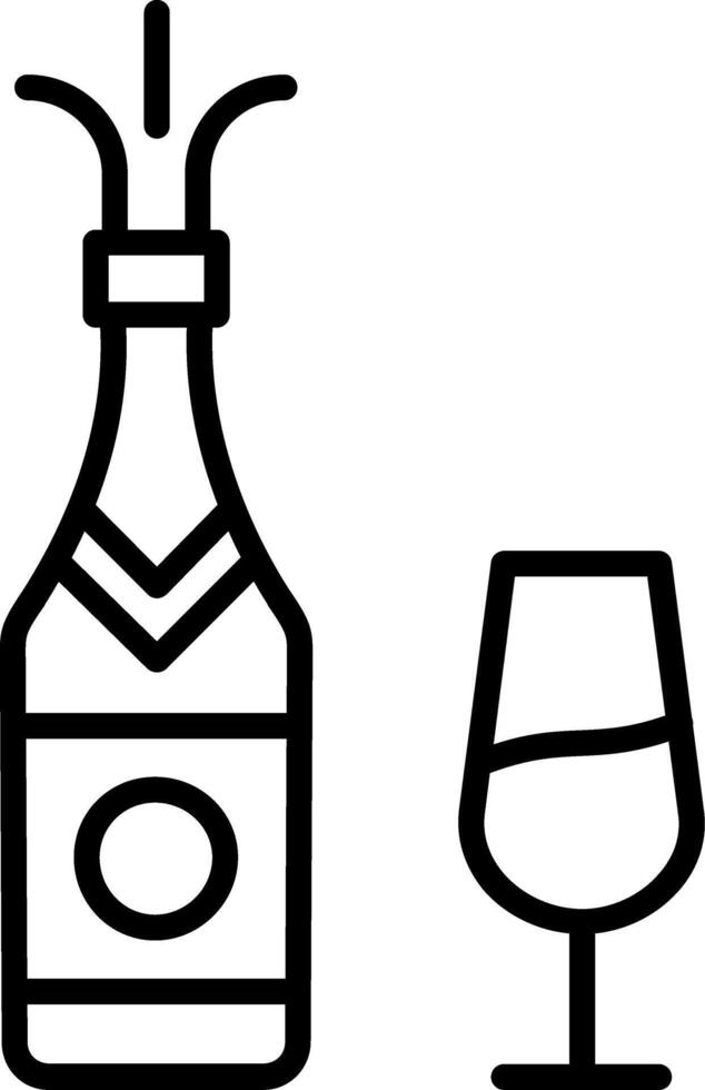 Champagne Vector Icon