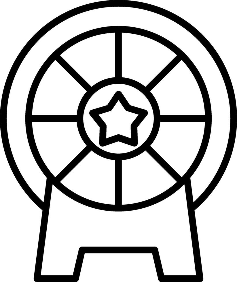Wheel Of Fortune Vector Icon