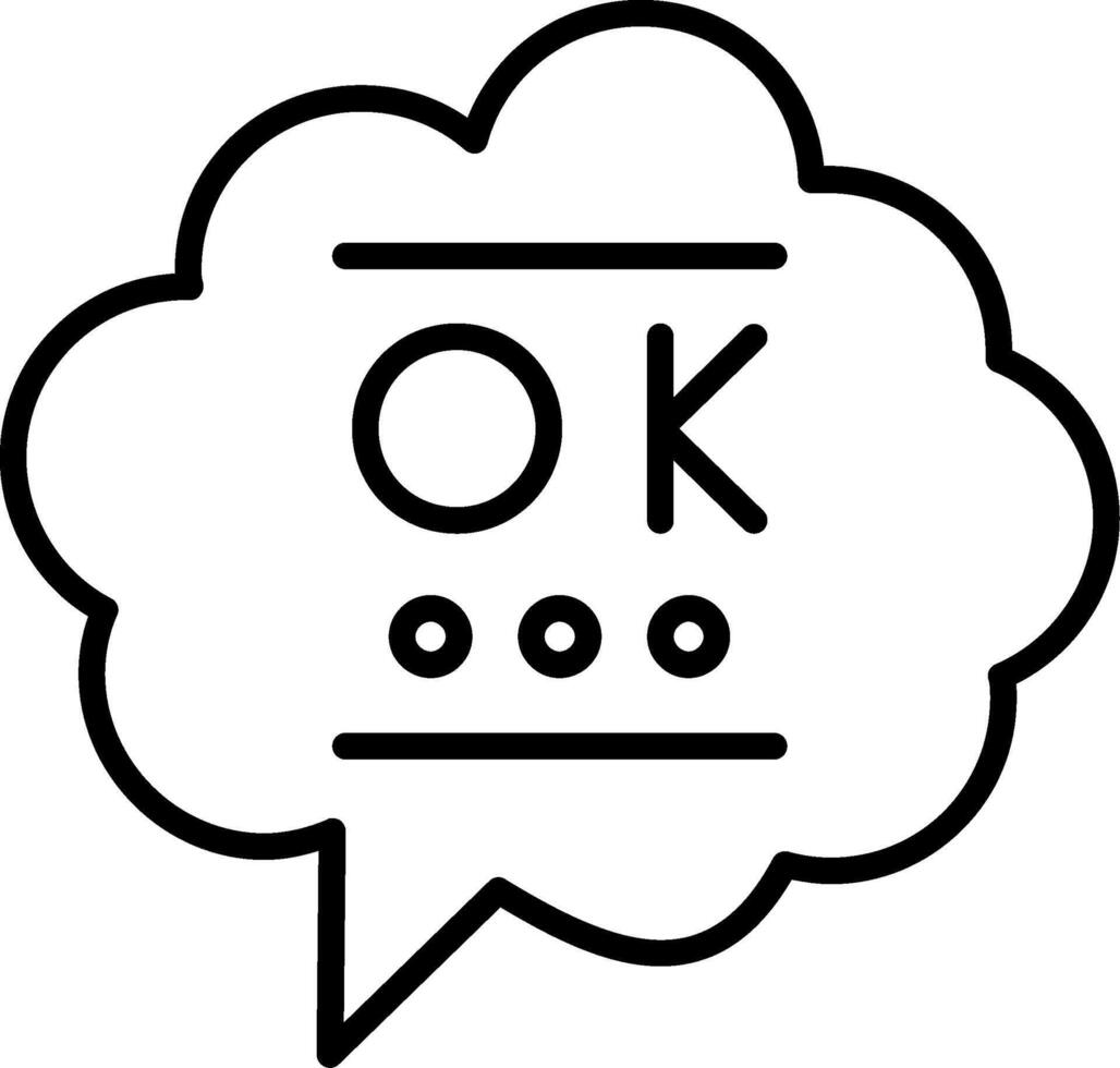 Ok Vector Icon