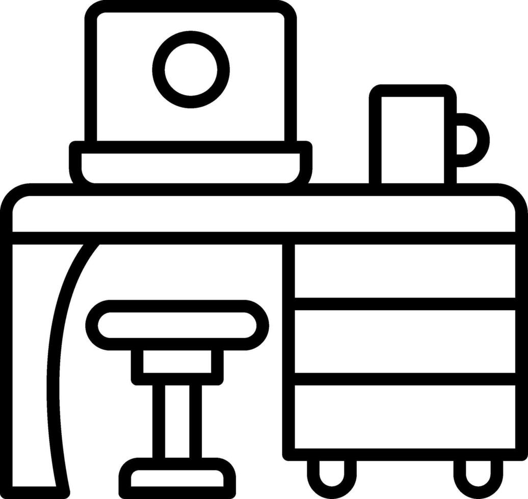 Workplace Vector Icon