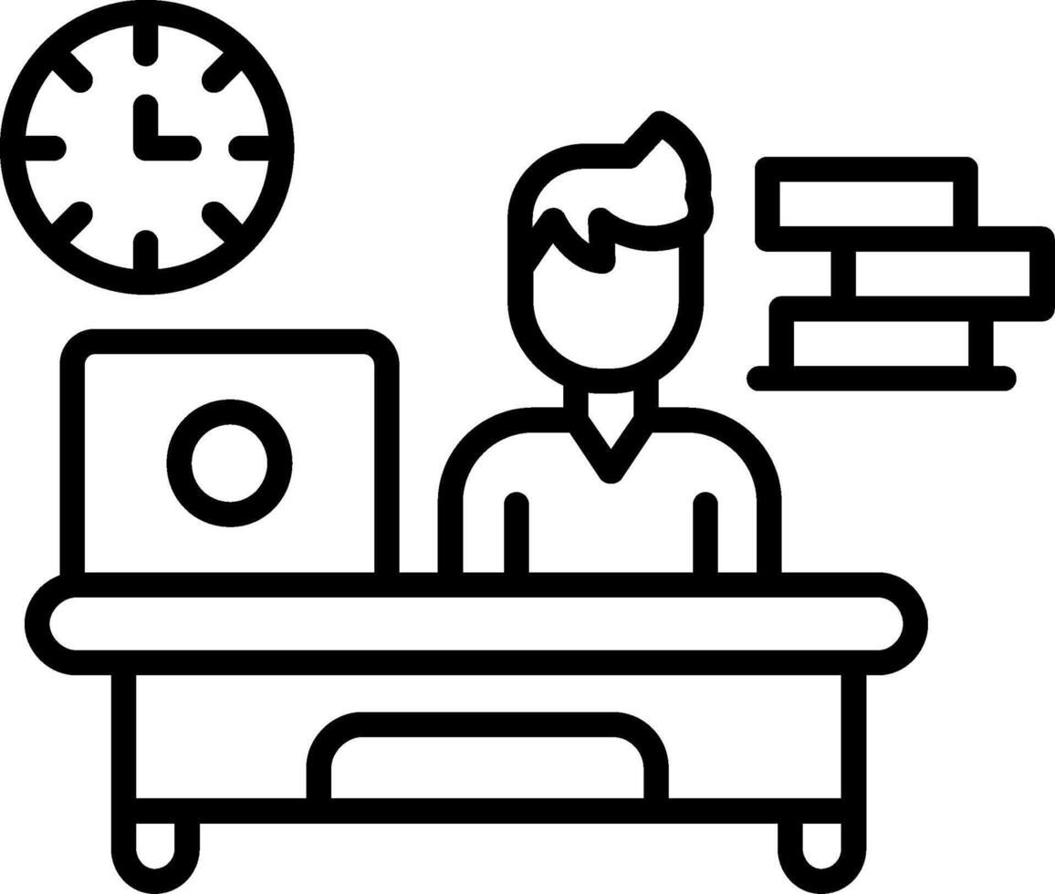 Overtime Vector Icon