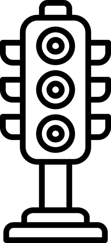 Traffic Light Vector Icon