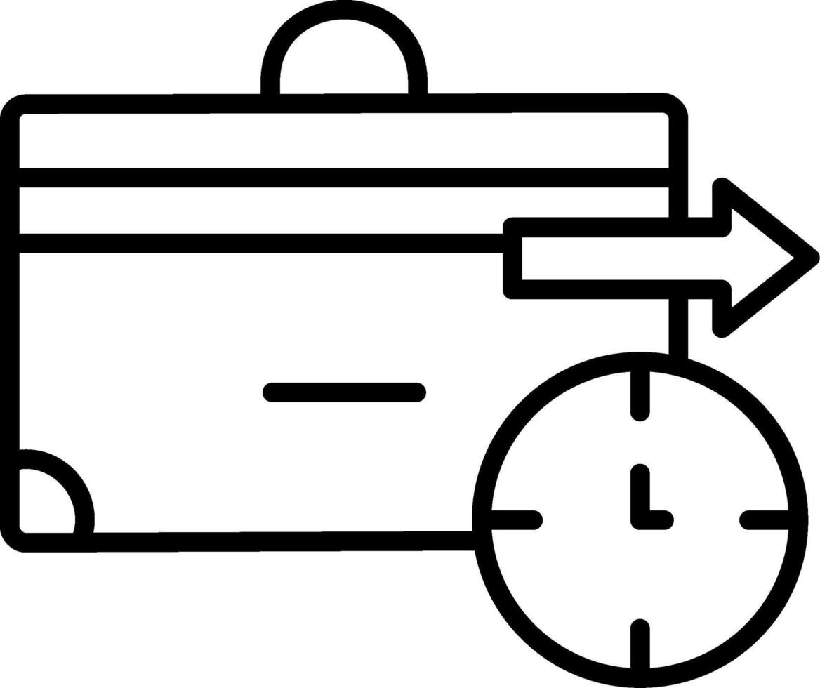 Business Trip Vector Icon