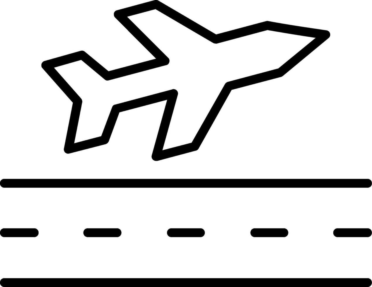 Departure Vector Icon