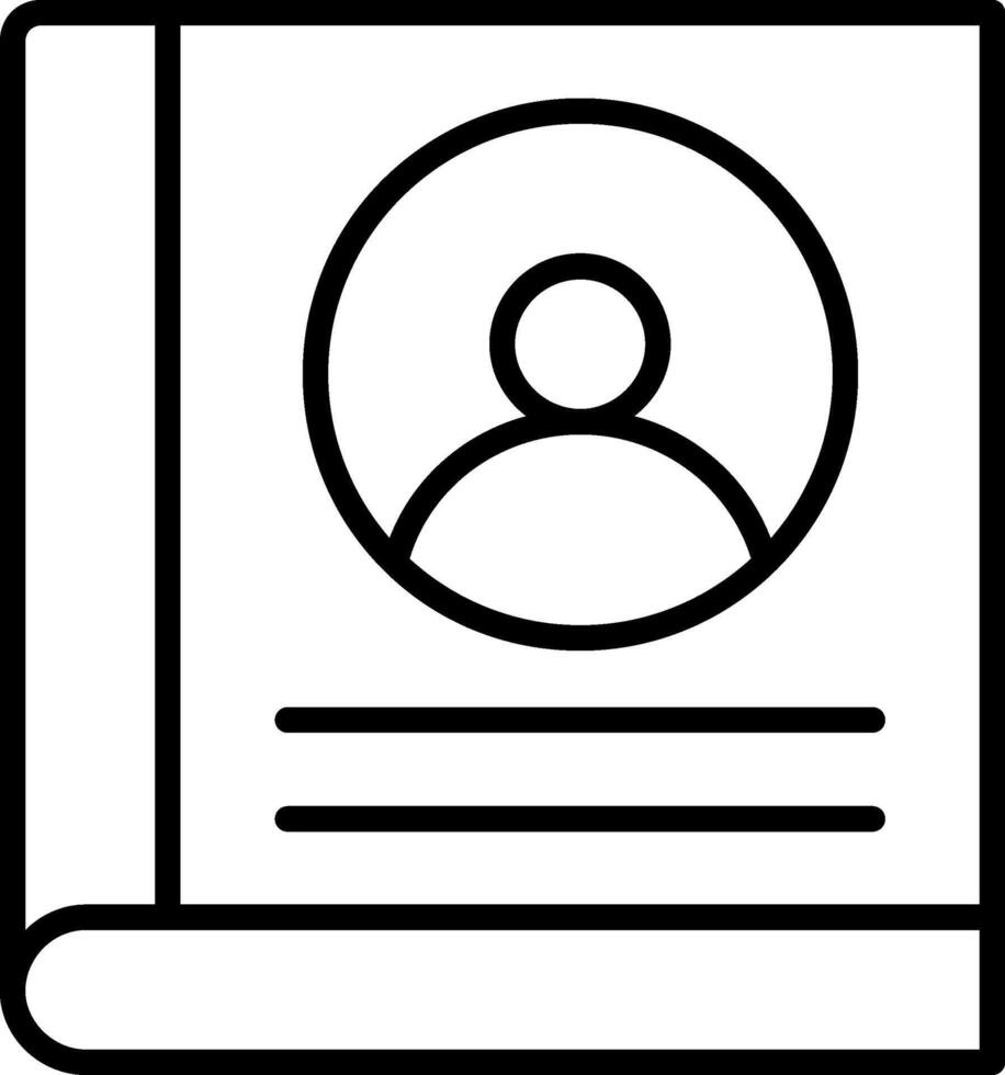 Family Book Vector Icon
