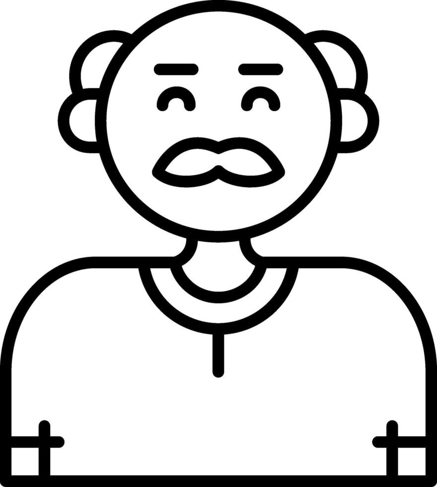 Grandfather Vector Icon